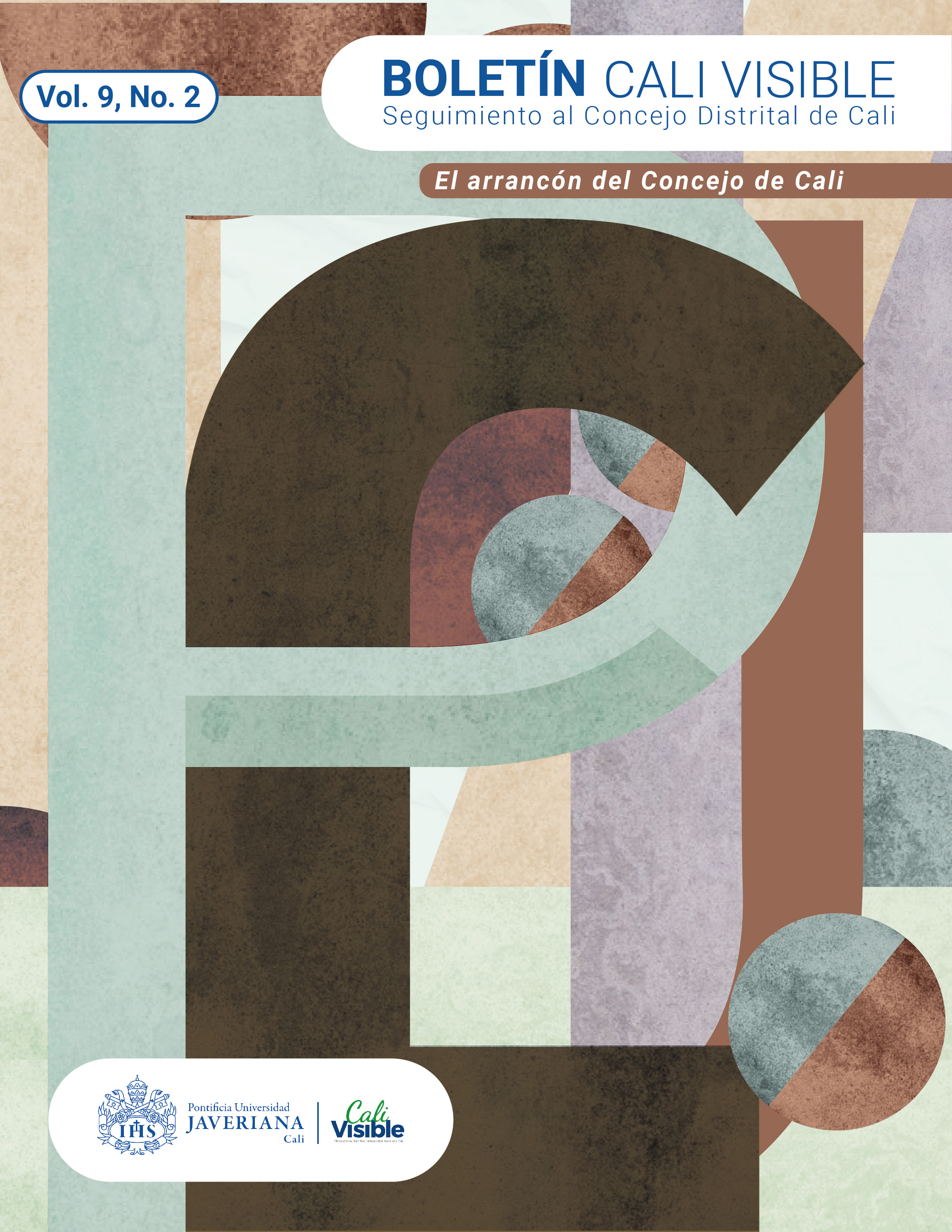  Boletín Cali Visible Vol.9 No.2 - El arrancón del Concejo de Cali, 2024