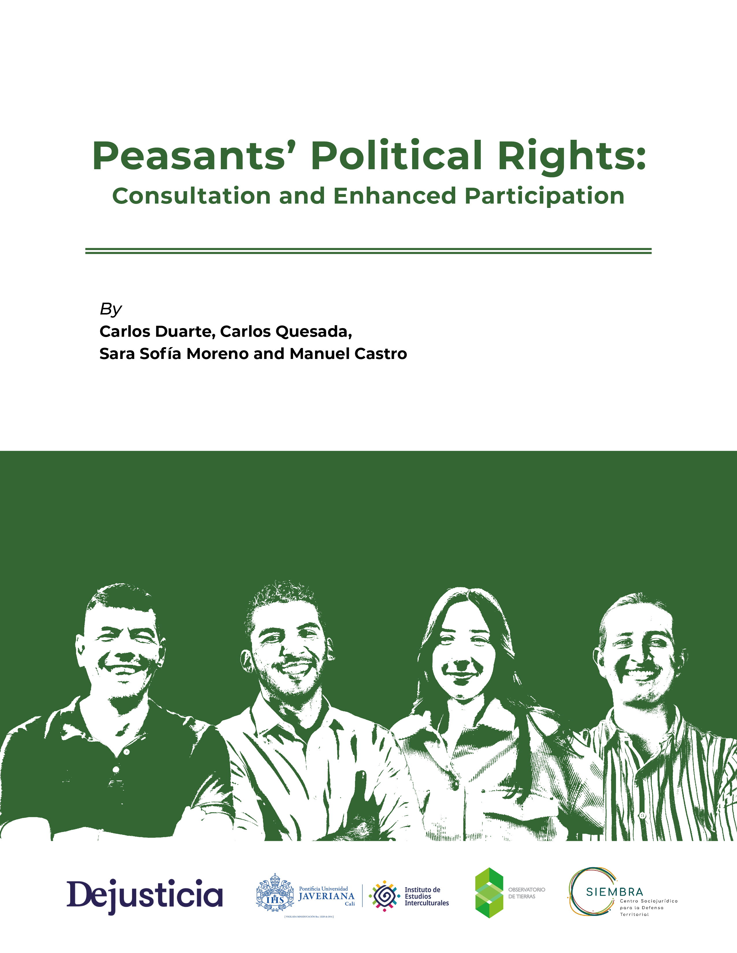 Peasants’ Political Rights: Consultation and Enhanced Participation
