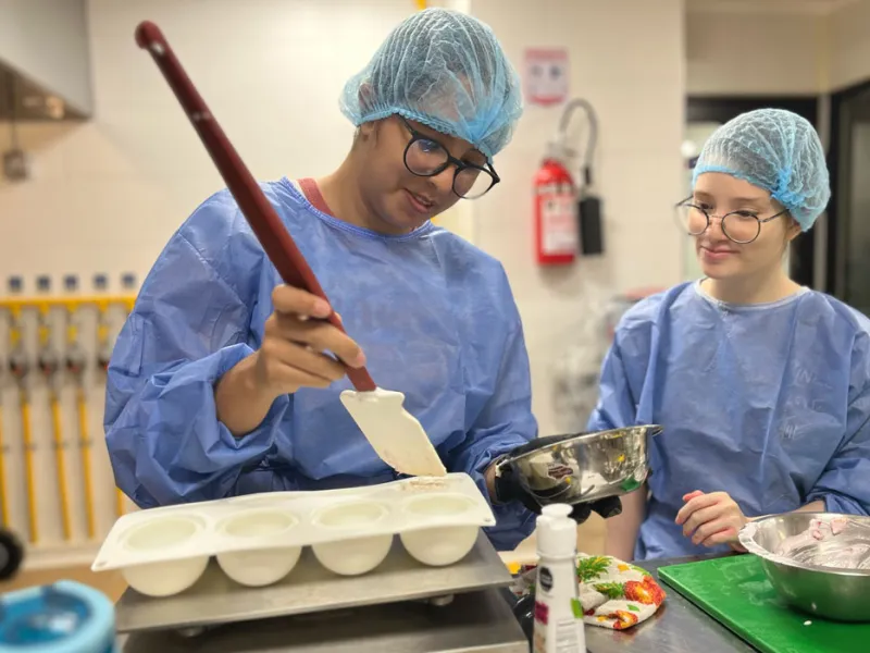 Estudiantes javerianas ganan el concurso de Cocina Vital 
