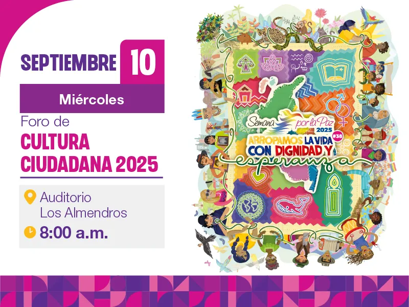 Foro de Cultura Ciudadana 2025