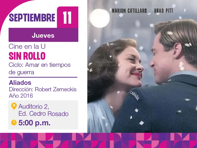Ciclo: Amar en tiempos de guerra, película: ALIADOS