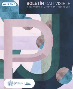  Boletín Cali Visible Vol.9 No.1 - Seguimiento al Concejo de Cali, Enero - Junio 2024