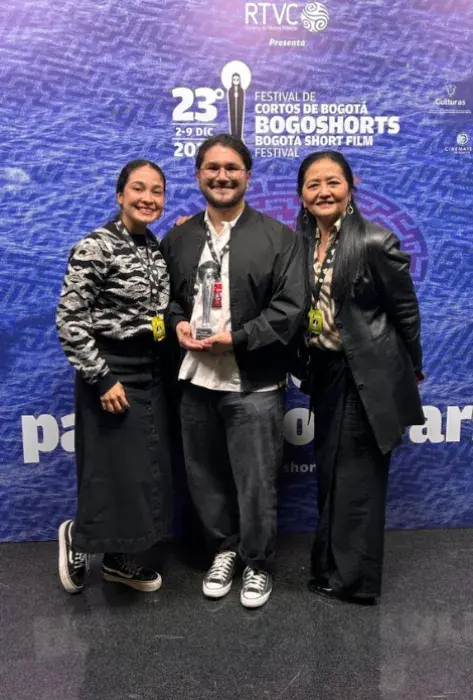 Estudiante javeriano gana reconocimiento a Mejor Guión en Bogoshorts por su cortometraje ‘Muchas, muchas gracias’ 